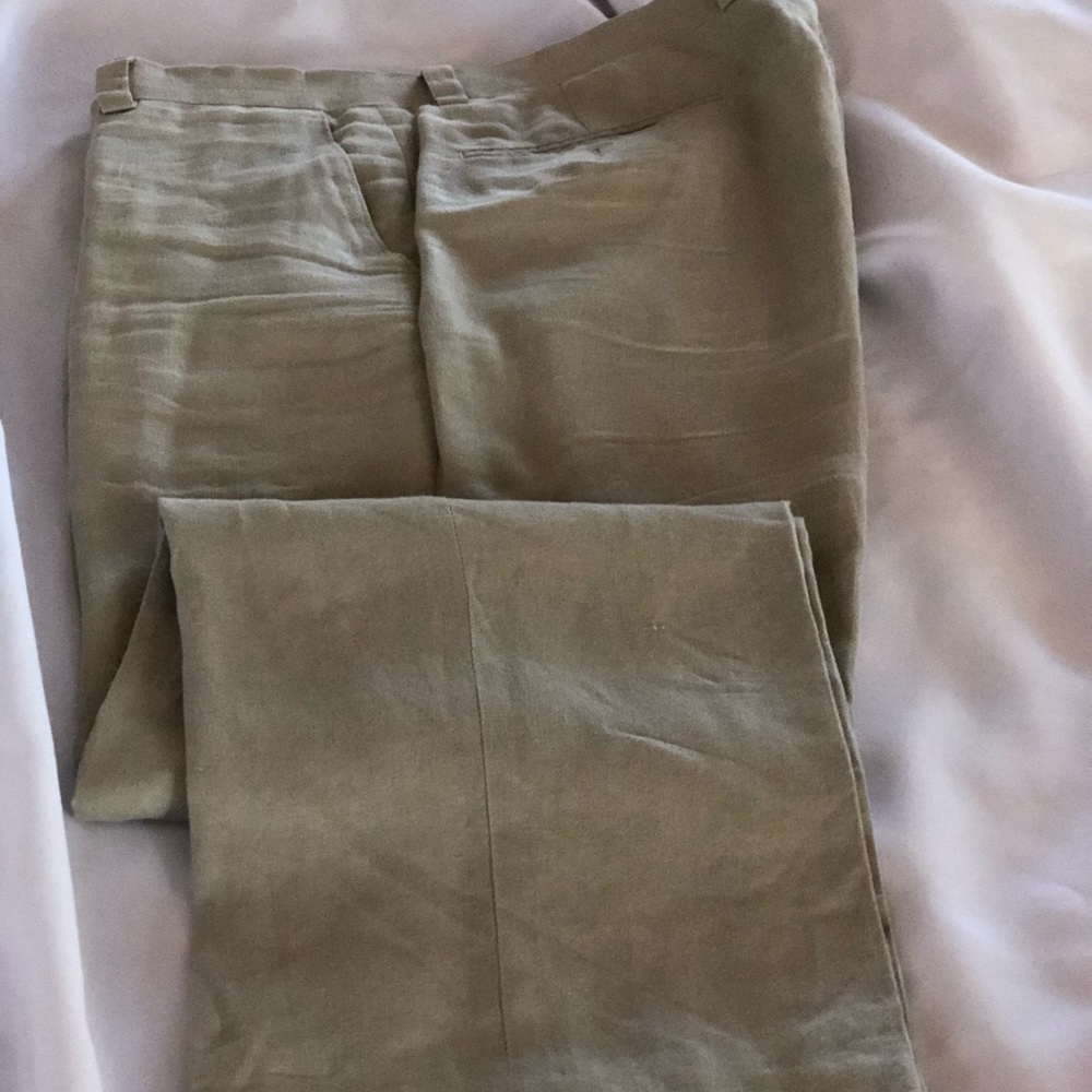 Calvin Klein 100% Linen Pants 34x30
